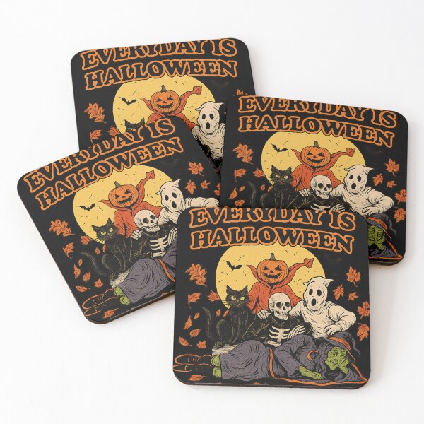 Item preview, Everyday Is Halloween – Retro Spooky Horror Design designed and sold by haitrieuic96.