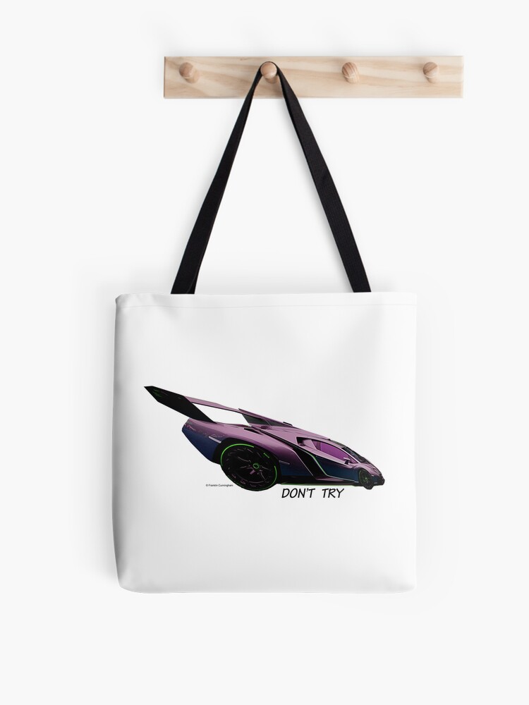 Thumbnail 1 of 2, Tote Bag, Imaginative Extreme Cars Art designed and sold by Photoart4U.