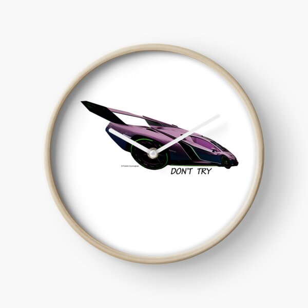 Imaginative Extreme Cars Art Clock