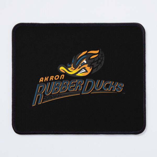 Artikelvorschau, Akron Rubbers Ducks Baseball-Logo entworfen und verkauft von retalaxmann.