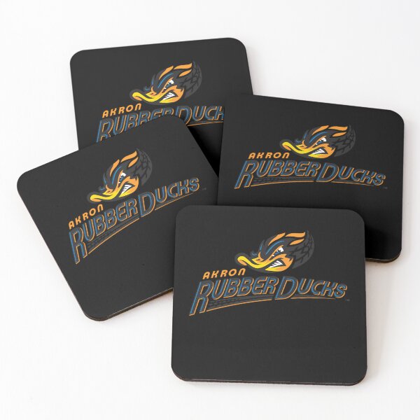 Artikelvorschau, Akron Rubbers Ducks Baseball-Logo entworfen und verkauft von retalaxmann.