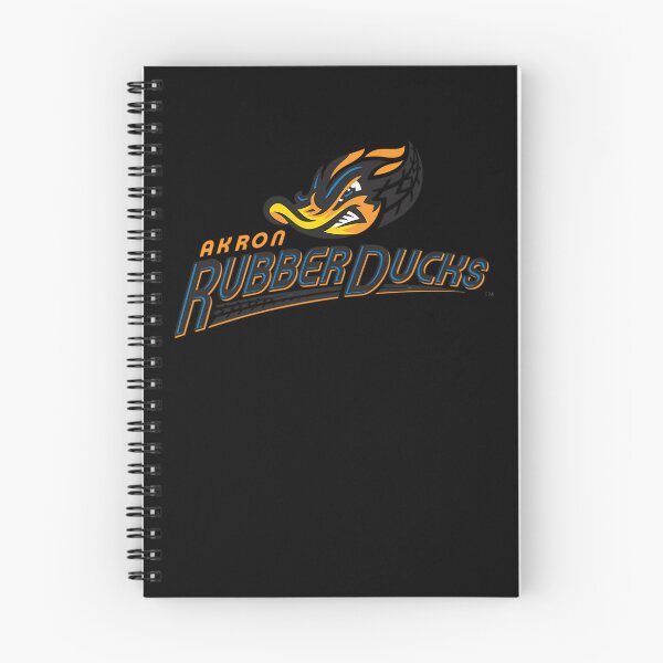 Artikelvorschau, Akron Rubbers Ducks Baseball-Logo entworfen und verkauft von retalaxmann.