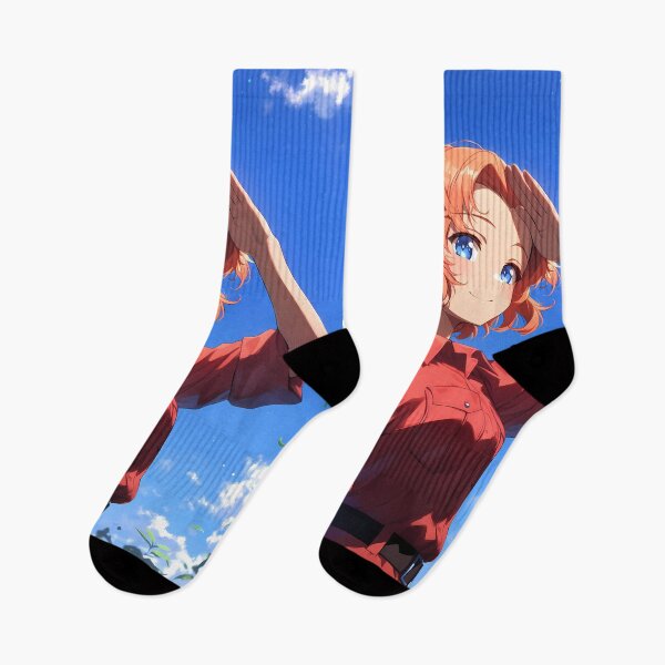 Item preview, Girls und Orange Pekoe Garupan Anime Bright Field Cheerful Summer Scene designed and sold by justnickthings.