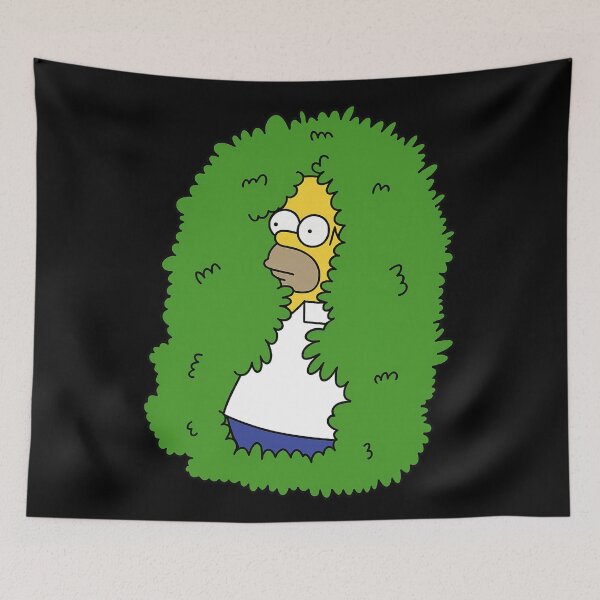 Item preview, Homer in bush designed and sold by YChangShop.