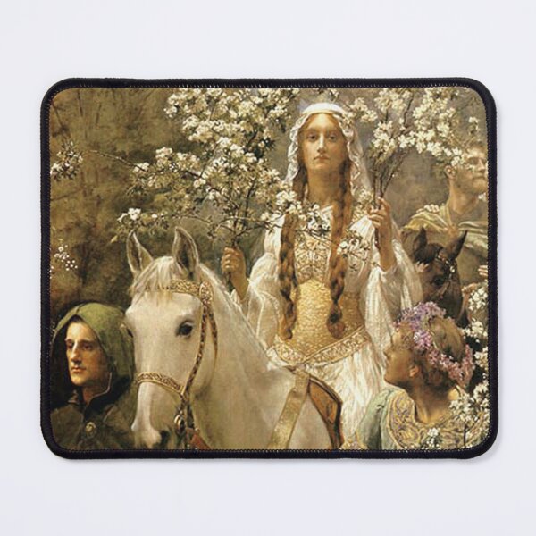 Item preview, Queen Guinevres Maying - John Collier  designed and sold by Vintage Designs +.