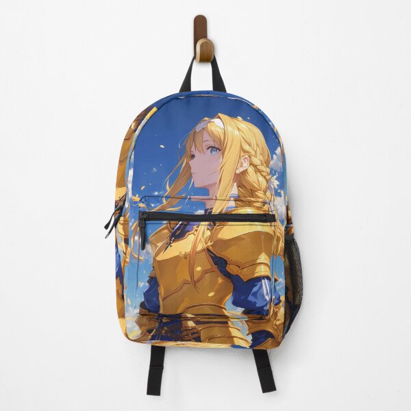 Item preview, Alice Zuberg Sword Art Online Anime Golden Armor Portrait designed and sold by justnickthings.