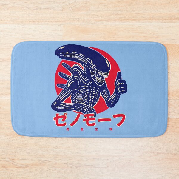 Item preview, Alien japanese retro logo designed and sold by obstinator.