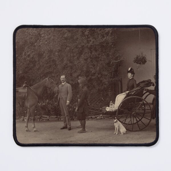 Item preview, Colonel H.R. Thuillier and His Wife Emmeline Williams Thuillier, Shimla, 1887. Raja Deen Dayal (Indian, 1844–1905) designed and sold by Vintage Designs +.
