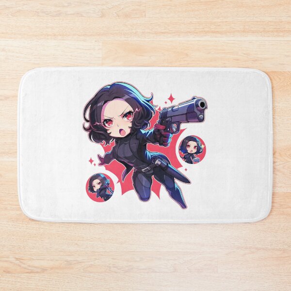 Item preview, Sae Niijima Persona 5 Chibi Game Anime Gun designed and sold by justnickthings.