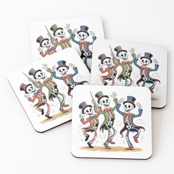 Item preview, Disney Dancing Skeletons designed and sold by graphic-genie.