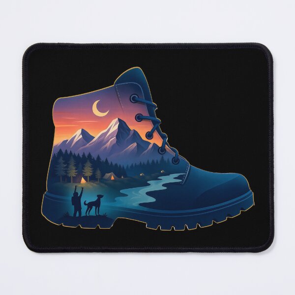 Item preview, Trailblazer Hiking Boot and Mountain Design designed and sold by wildexperience.