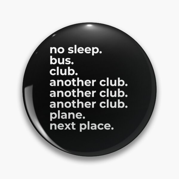 Item preview, No Sleep Bus Club Another Club Plane Next Place designed and sold by DomenicMiche.
