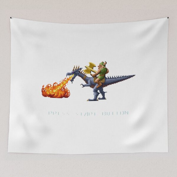 Item preview, Golden Axe Pixel Style- Retro Dos Game Fan Shirt 2 designed and sold by CoryWolf.