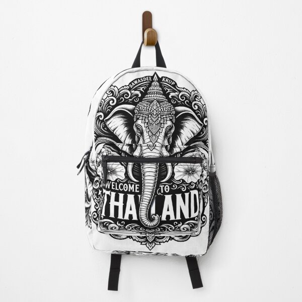 Item preview, Welcome to Thailand Elephant Line Art designed and sold by Tong4130.