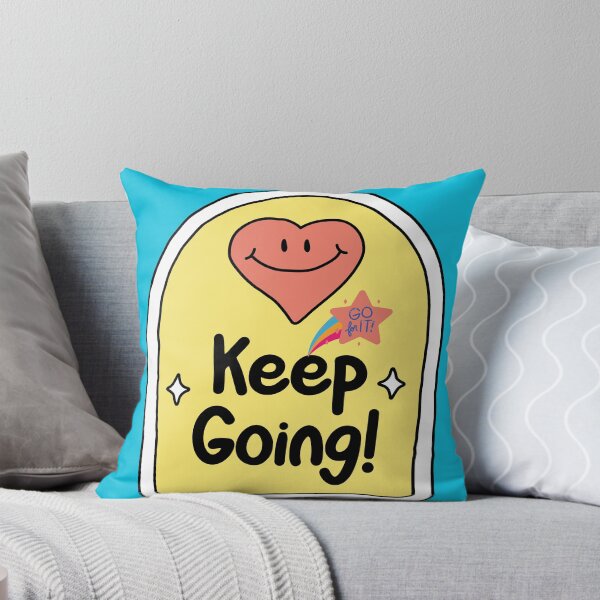 Item preview, doodle keep going tshirt designed and sold by anandsiva2703.