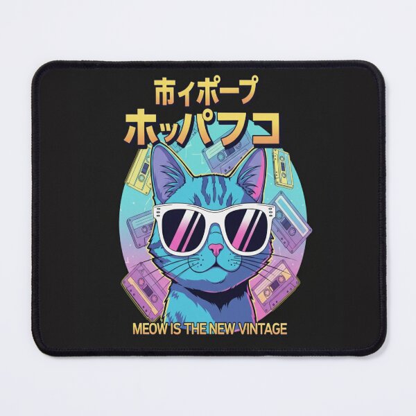 Item preview, City Pop Neko Retro Anime Cat Vaporwave Aesthetic Perfect Gifts designed and sold by Neko-Doodle-co.