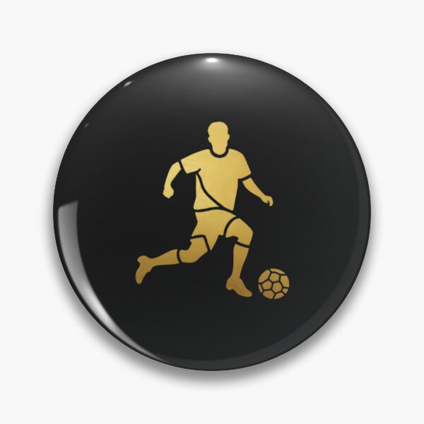 Item preview, A soccer player skilfully dribbles the football designed and sold by Aariq.