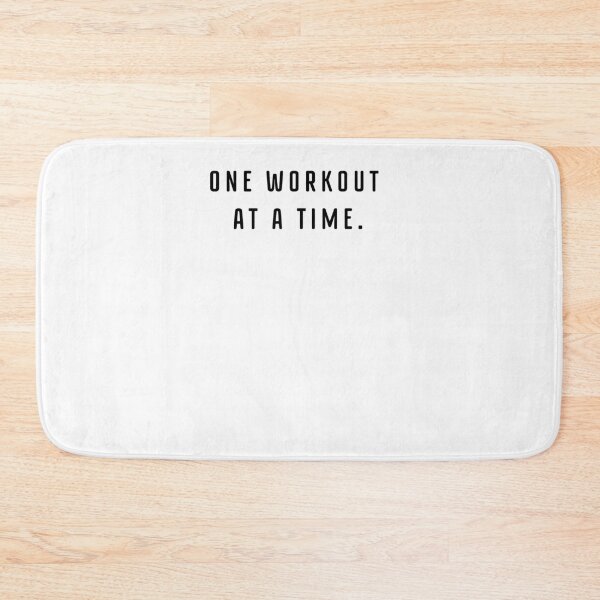 Item preview, Workout Motivation - One Workout at a Time - Minimalist Fitness Quote designed and sold by Out of Orbit.