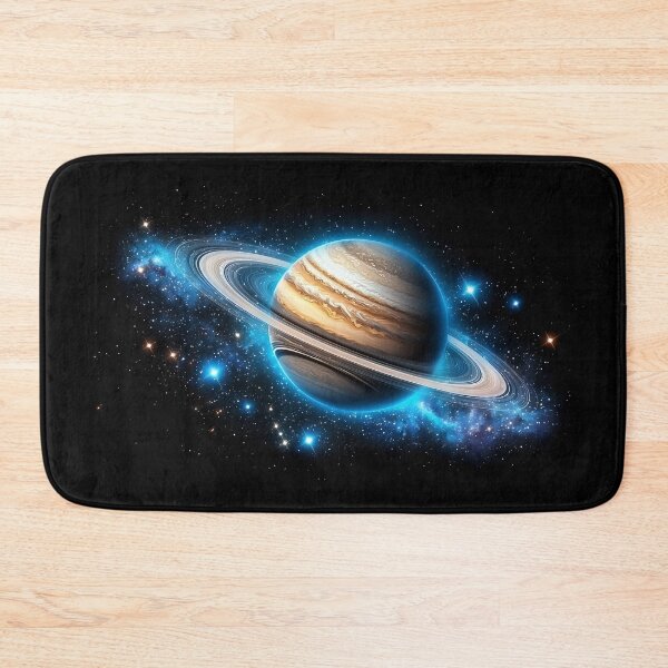 Item preview, Saturn Planet Cosmic Illustration | Realistic Galaxy Space Art designed and sold by K@raksnalee.