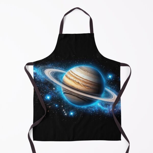 Item preview, Saturn Planet Cosmic Illustration | Realistic Galaxy Space Art designed and sold by K@raksnalee.