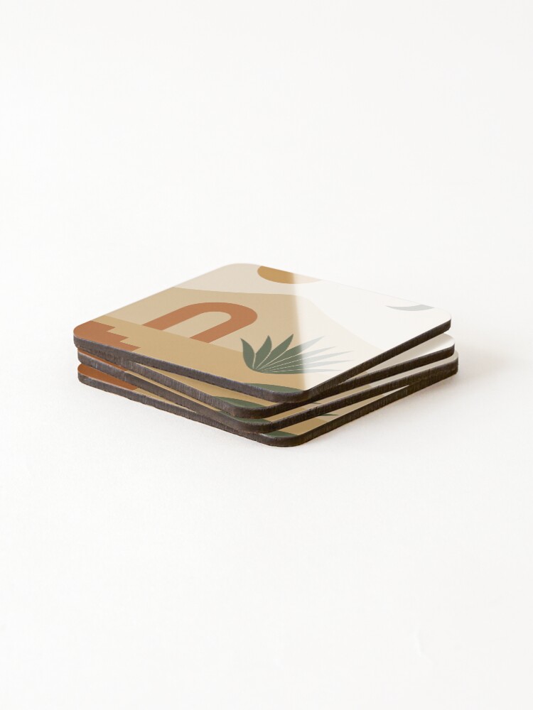 Thumbnail 4 of 5, Coasters (Set of 4), Compas designed and sold by DesiertoDesign.