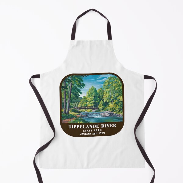Item preview, Vintage Tippecanoe River State Park (Indiana State Park) designed and sold by RabbitK.
