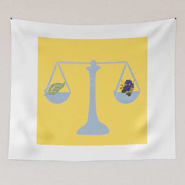 Item preview, Measuring Weight Both Equal Justice  designed and sold by VisionSticker.