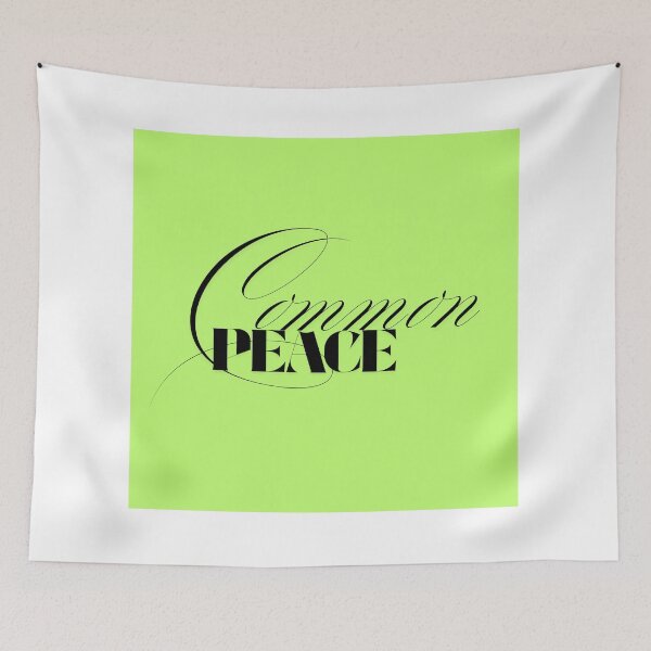 Item preview, Common Peace Logo Design Green  designed and sold by VisionSticker.