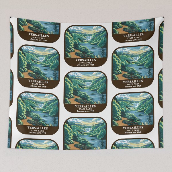 Item preview, Vintage Versailles State Park (Indiana State Park) designed and sold by RabbitK.