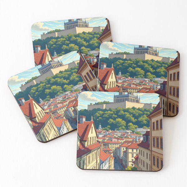 Item preview, Brno Travel Poster, Perfect Gift for Travel Enthusiasts, Vintage Style Wall Art, czech republic art for home decor, Brno print. Sticker designed and sold by Thegalleryshop1.