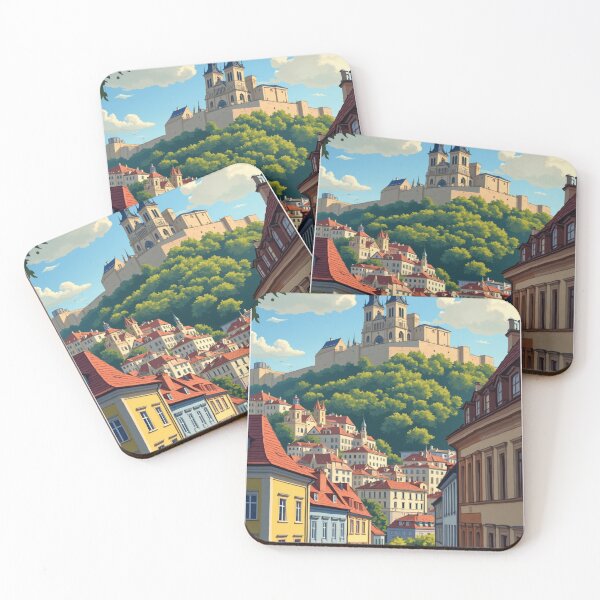 Item preview, Brno Travel Poster, Perfect Gift for Travel Enthusiasts, Vintage Style Wall Art, czech republic art for home decor, Brno print. Sticker designed and sold by Thegalleryshop1.