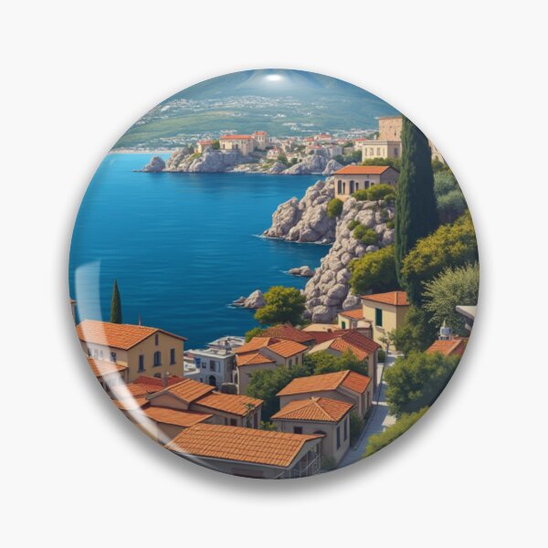 Item preview, Taormina Travel Poster, Perfect Gift for Travel Enthusiasts, Vintage Style Wall Art, Sicily art for home decor, Taormina print. Sticker designed and sold by Thegalleryshop1.