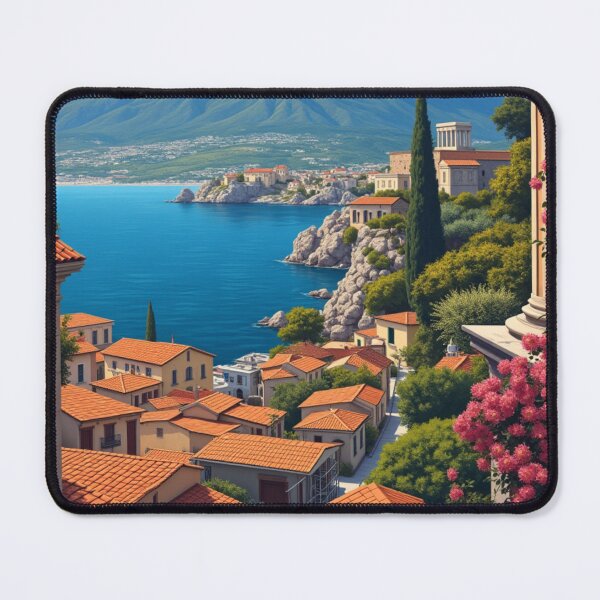 Item preview, Taormina Travel Poster, Perfect Gift for Travel Enthusiasts, Vintage Style Wall Art, Sicily art for home decor, Taormina print. Sticker designed and sold by Thegalleryshop1.