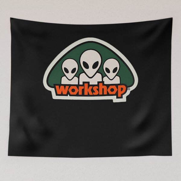 Item preview, Workshop Aliens Skateboards Logo designed and sold by retalaxmann.