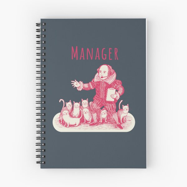 Item preview, Shakespeare Cat Herding Manager – Funny Office Humor T-Shirt designed and sold by theatrefinery.