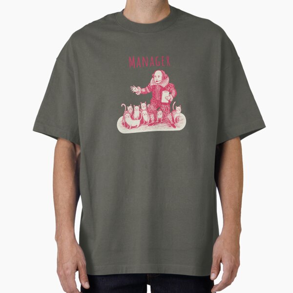 Shakespeare Cat Herding Manager – Funny Office Humor T-Shirt