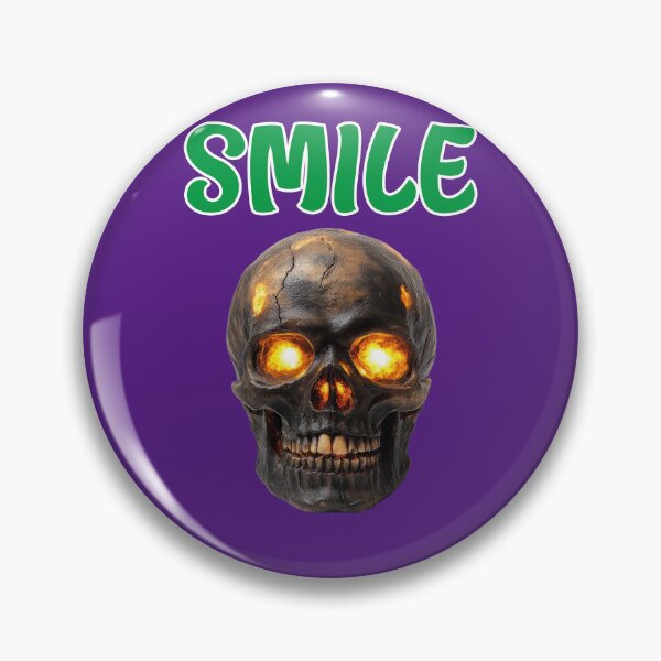 Item preview, Smile, grinning skull designed and sold by Mauswohn.