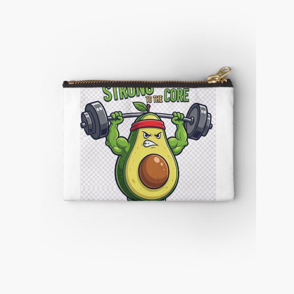 Item preview, Strong to the Core Avocado Workout Art designed and sold by INNER WINNER YOU.