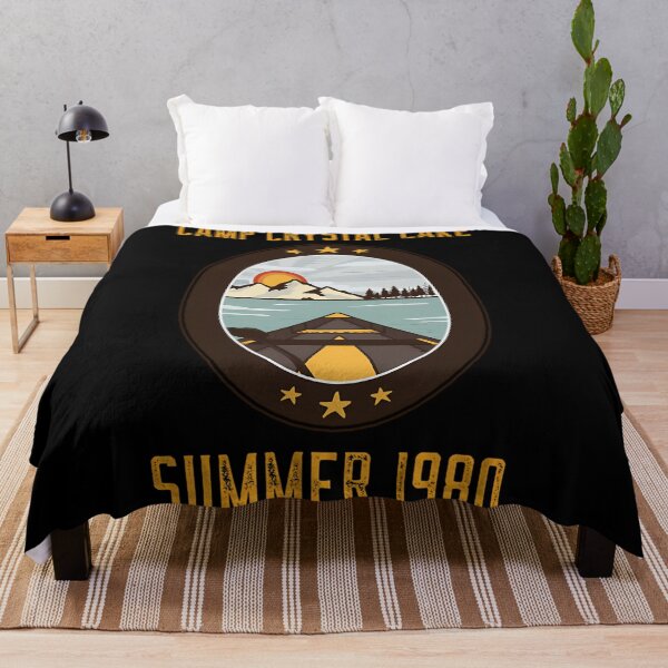 Item preview, Película Halloween Horror Vintage Aventura Campamento de verano designed and sold by ToodlesEerie.