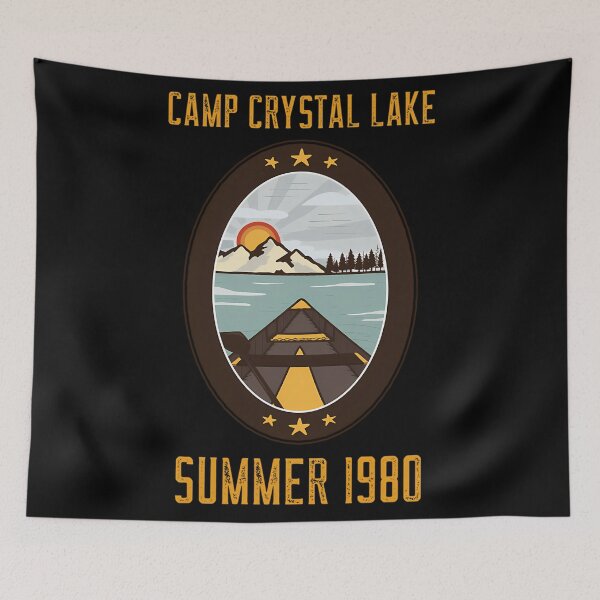 Item preview, Película Halloween Horror Vintage Aventura Campamento de verano designed and sold by ToodlesEerie.