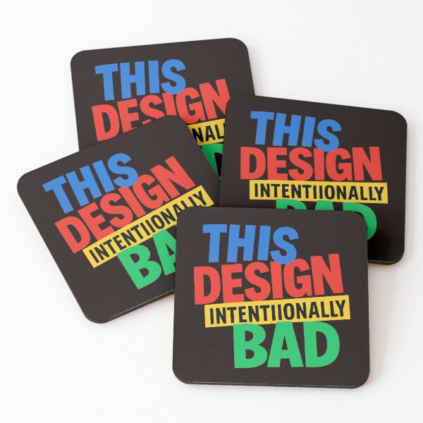 Item preview, This Design Is Bad On Purpose – Anti-Design Ironic Typography designed and sold by Tadeusz1.
