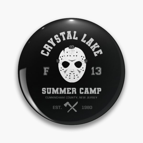 Item preview, Vintage Adventure Halloween Movie Camp Summer Horror designed and sold by ToodlesEerie.