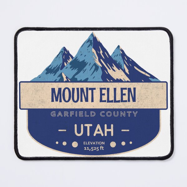 Item preview, Mount Ellen, Garfield County, Utah, Mountain Design designed and sold by Wanderful-roads.