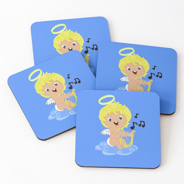 Item preview, Cute Kawaii Angel Illustration designed and sold by AdrianaOliveira.