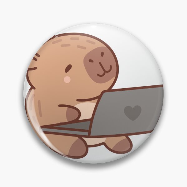 Item preview, Capybara Working designed and sold by GEEKsCollection.