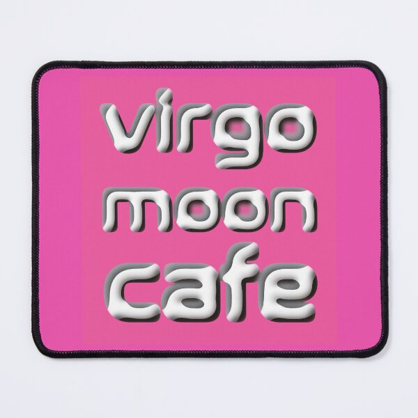 Item preview, Typography of Virgo Moon Cafe with Cream Decoration designed and sold by cremedecolor.