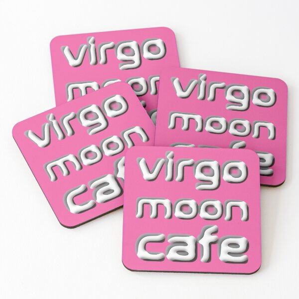 Item preview, Typography of Virgo Moon Cafe with Cream Decoration designed and sold by cremedecolor.