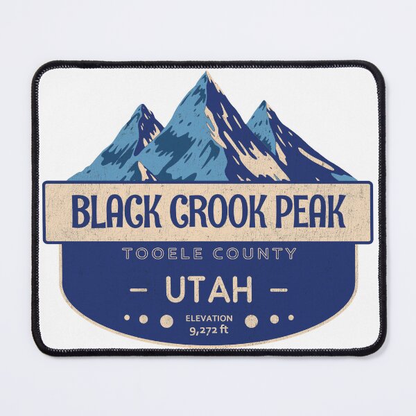 Item preview, Black Crook Peak, Tooele County, Utah, Mountain Design designed and sold by Wanderful-roads.