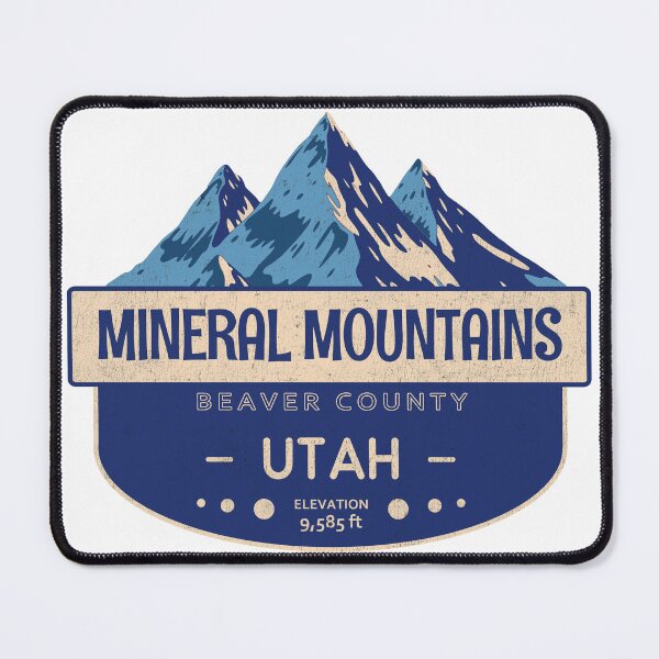 Item preview, Mineral Mountains, Beaver County, Utah, Mountain Design designed and sold by Wanderful-roads.
