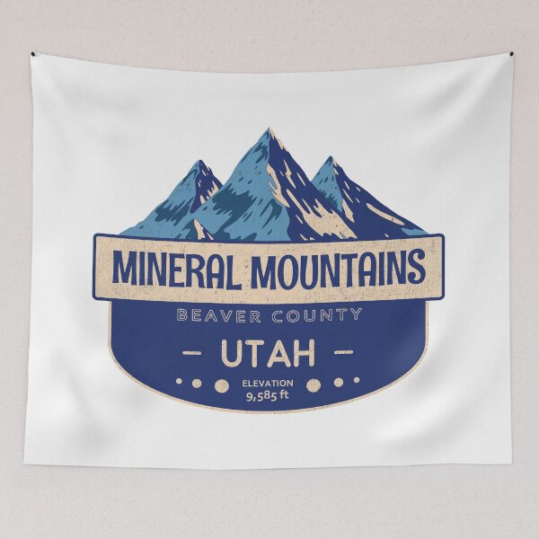 Item preview, Mineral Mountains, Beaver County, Utah, Mountain Design designed and sold by Wanderful-roads.